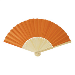 Repper orange  RPET hand fan 