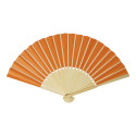 Repper orange  RPET hand fan 