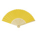 Repper yellow  RPET hand fan 