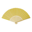 Repper yellow  RPET hand fan 