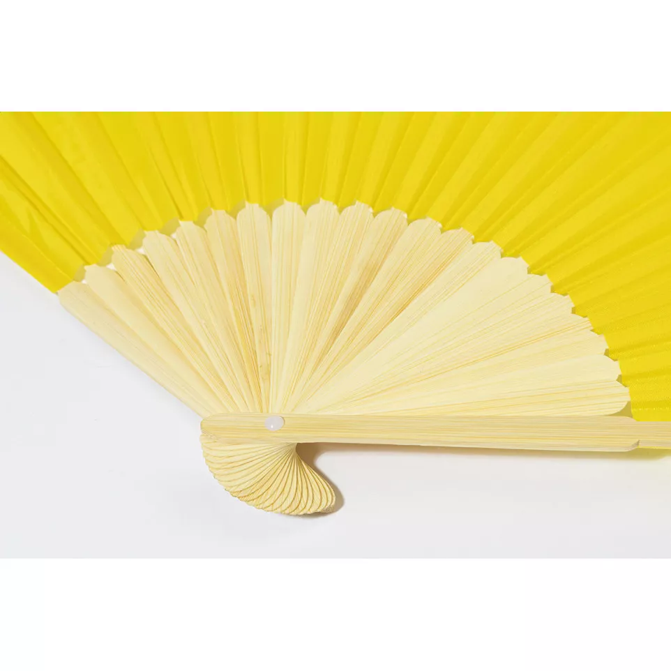Repper yellow  RPET hand fan 