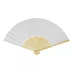 Repper white  RPET hand fan 