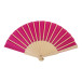 Solana pink  RPET hand fan 
