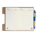Metpuk blauw  RPU-notebook 