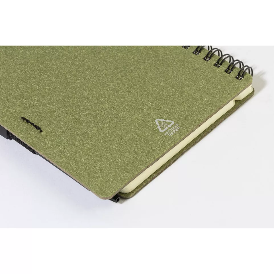 Balsamea green  notebook 