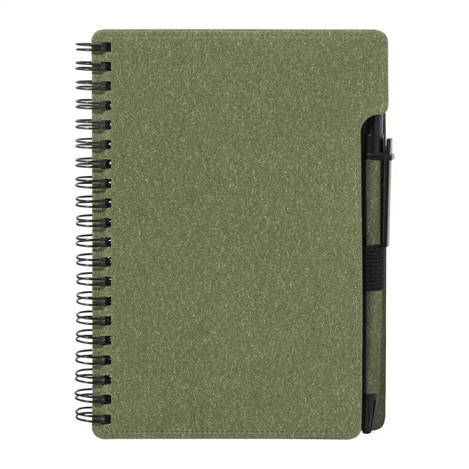 Balsamea green  notebook 