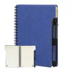 Balsamea blue  notebook 