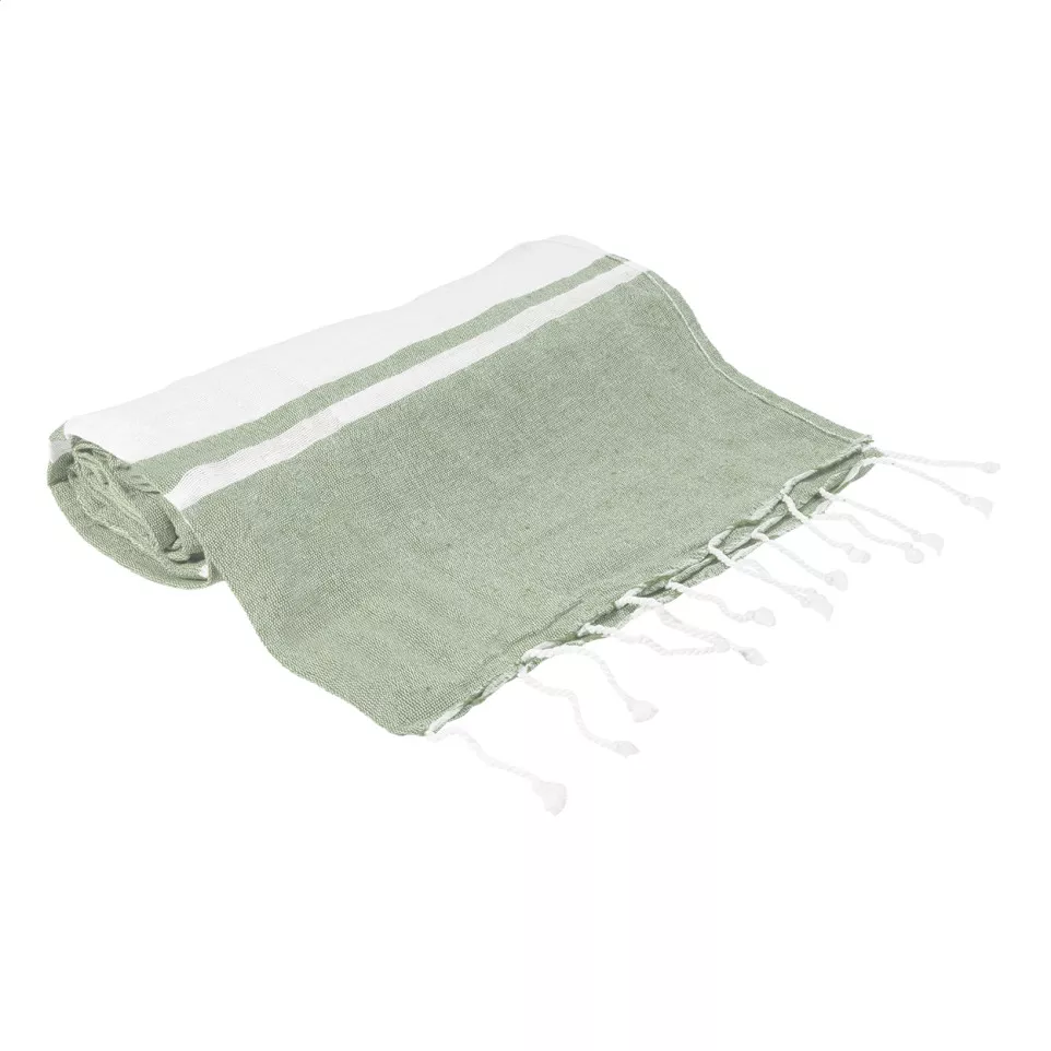 Tortuga green  recycled cotton beach...