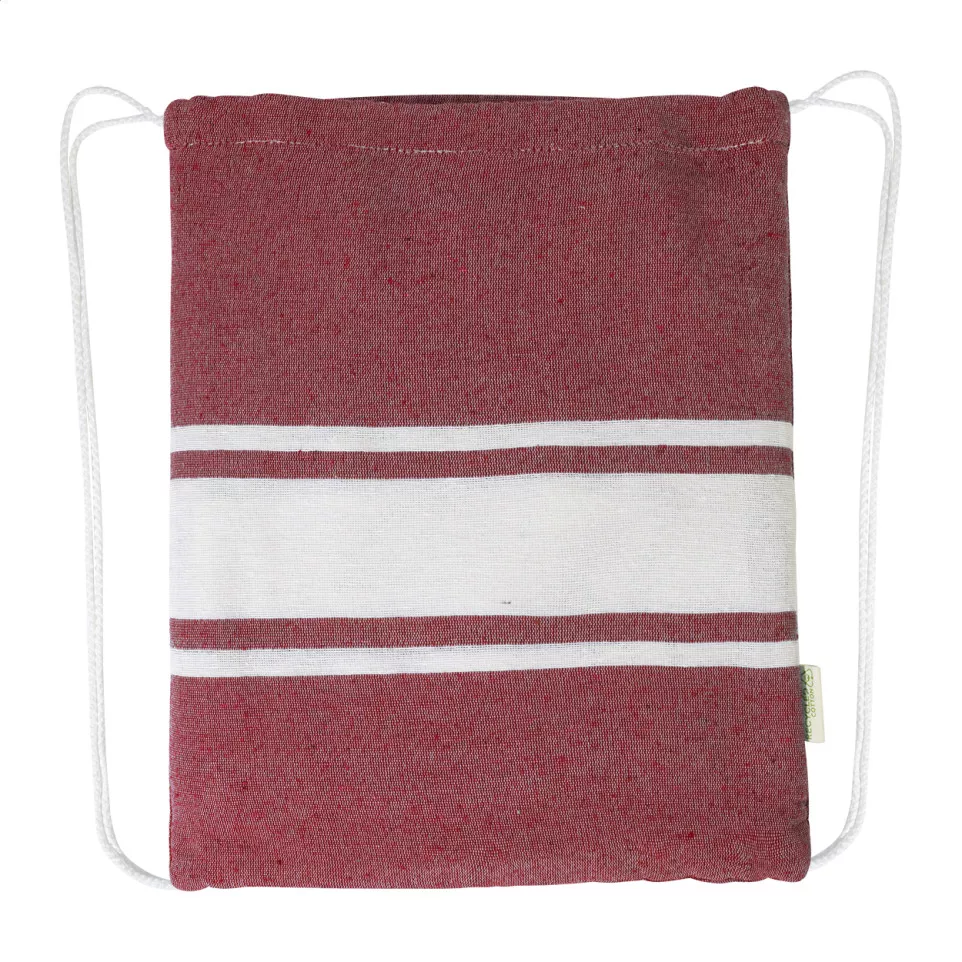 Tortuga red  recycled cotton beach...