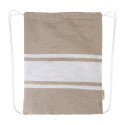 Tortuga natural  recycled cotton beach towel and drawstring bag 