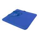 League bleu  Coussin de stade en RPET 