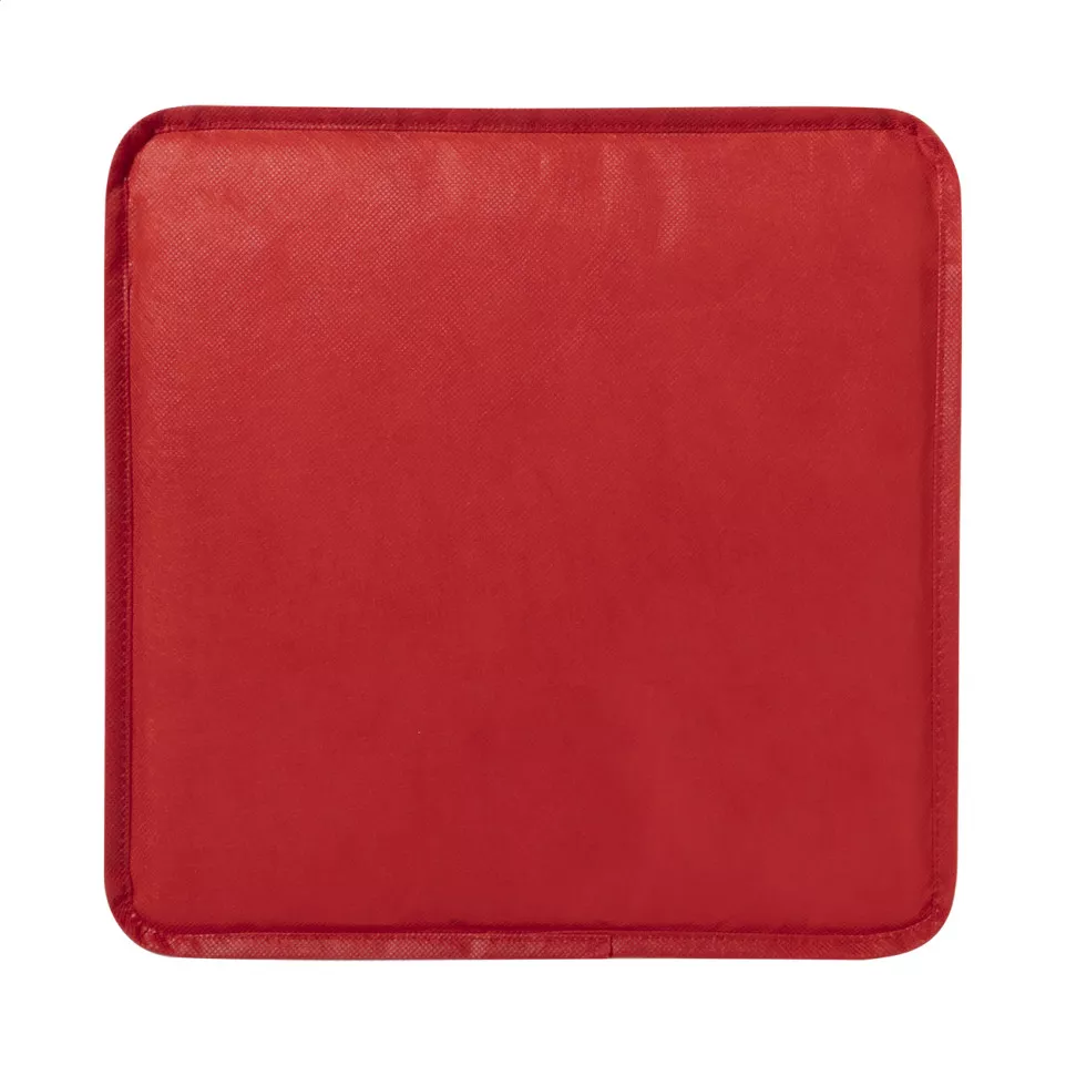 League red  RPET stadium cushion 