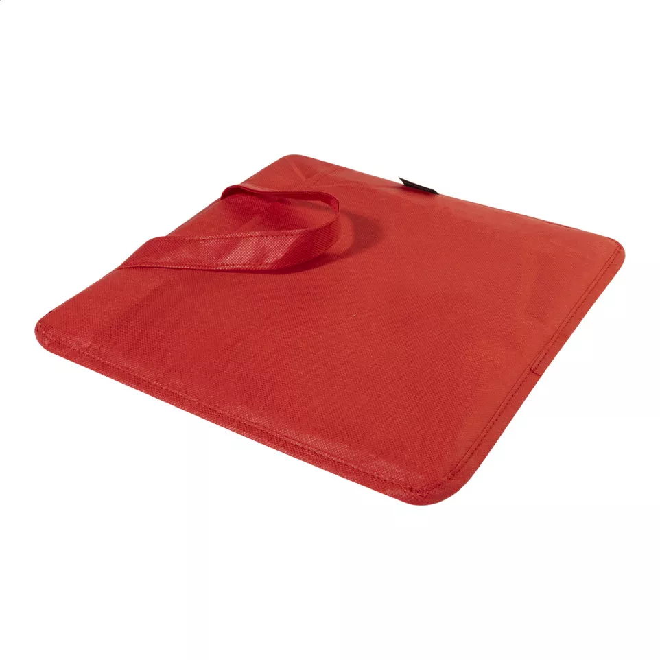 League red  RPET stadium cushion 