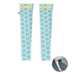 CreaLimb white  custom RPET arm sleeves M