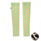 CreaLimb white  custom RPET arm sleeves L