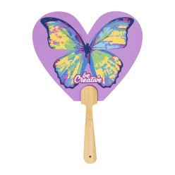 Digibreeze Boo white  custom hand fan 