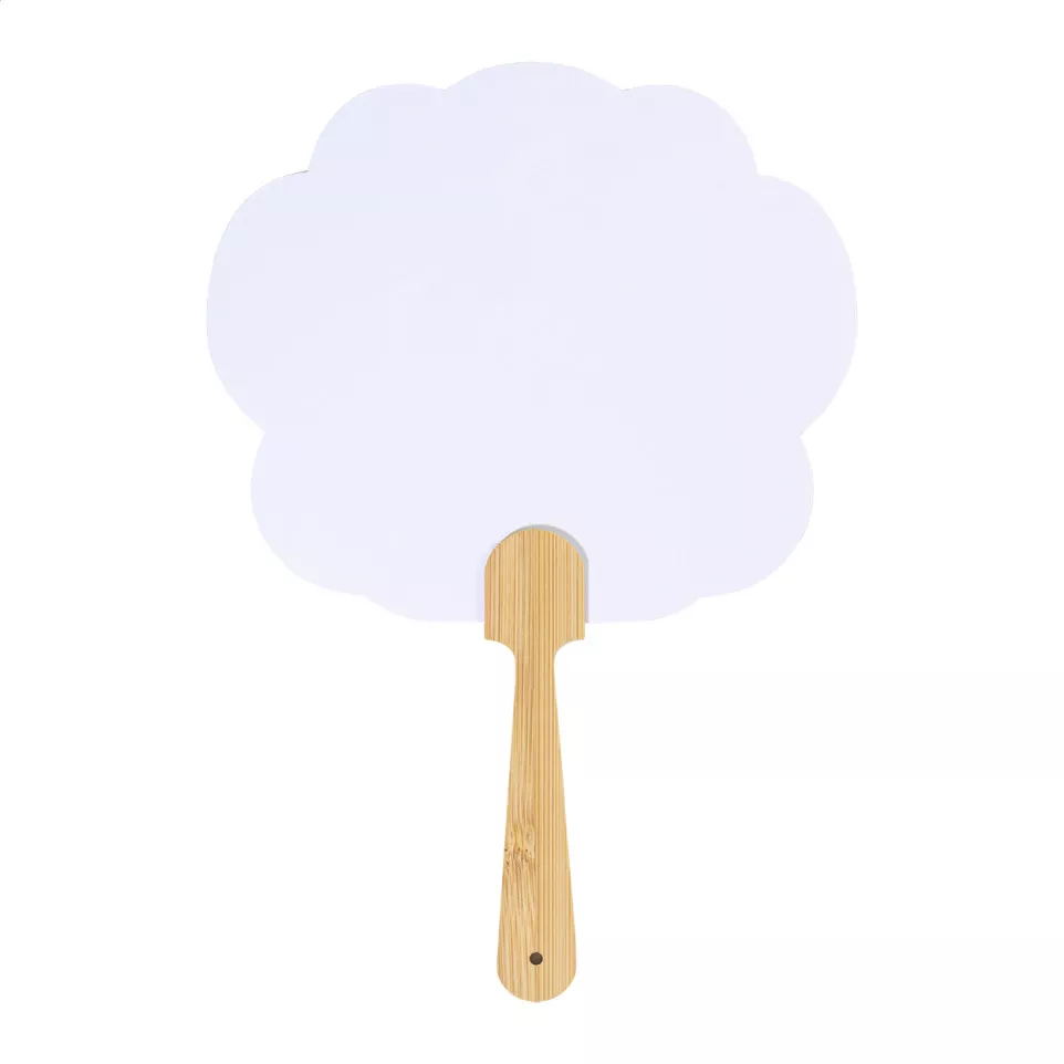 Digibreeze Boo white  custom hand fan 