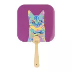 Digibreeze Boo white  custom hand fan 