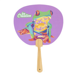 Digibreeze Boo white  custom hand fan 