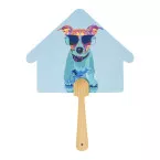 Digibreeze Boo white  custom hand fan 