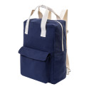 Rekan Back blue  recycled canvas backpack 
