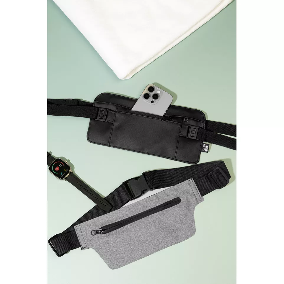 Picohip ash grey  RPET waist bag 