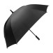 Quadstorm black  square RPET umbrella 