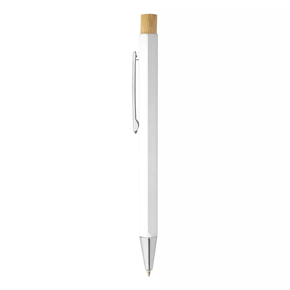 Hexalin white  ballpoint pen 