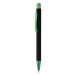 Darkly green  ballpoint pen 