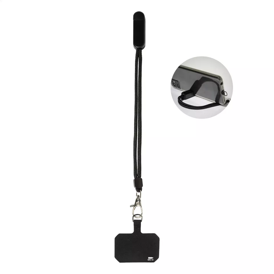 CuffStand black  RPET mobile holder...