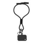 CuffCharge noir  Bracelet pour téléphone portable en RPET 60 W 