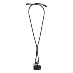 HolCharge dark blue  60W RPET mobile lanyard cable 