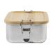 Motetsu silver natural RSS lunch box 