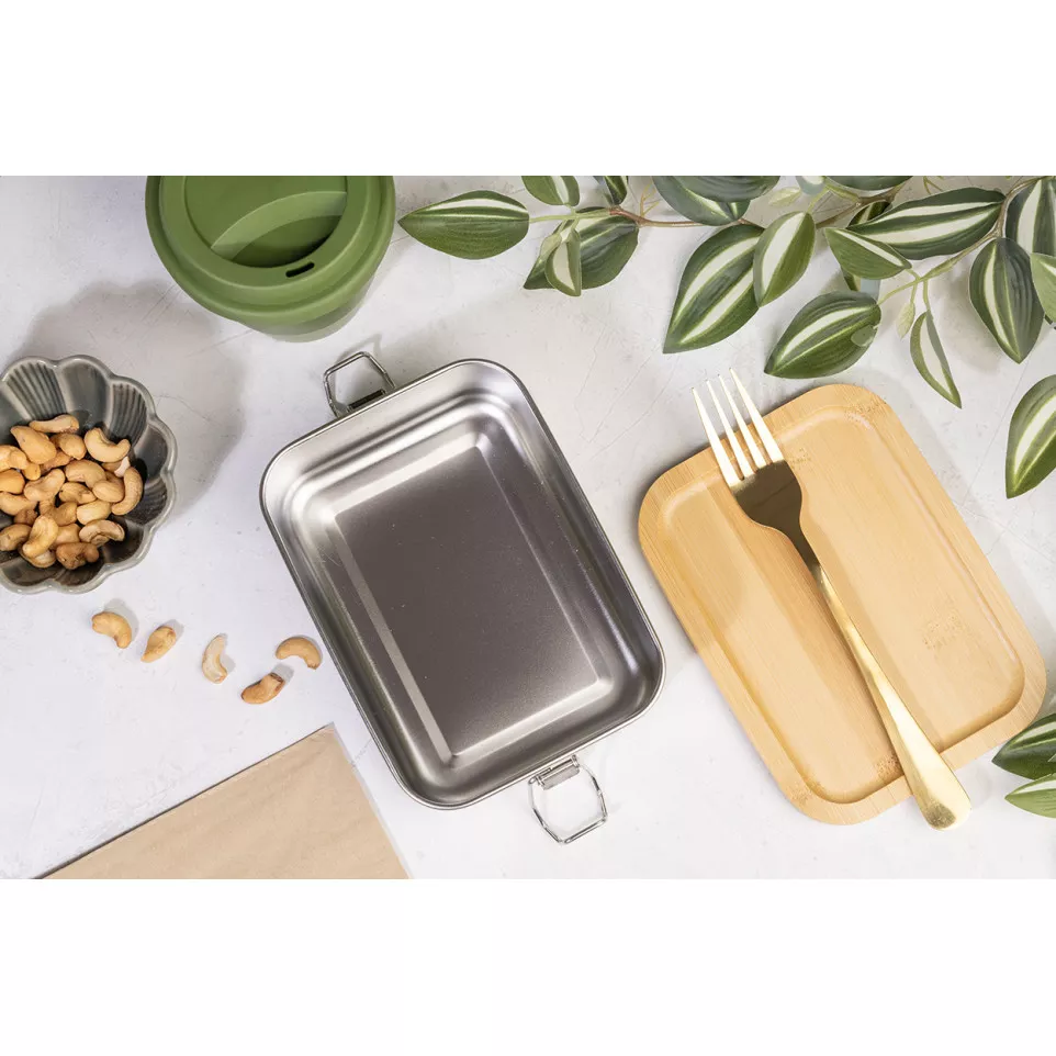 Motetsu zilver natuurlijk RSS lunchbox 