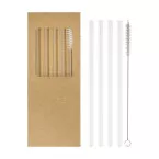 Borosip transparent  Set de pailles 