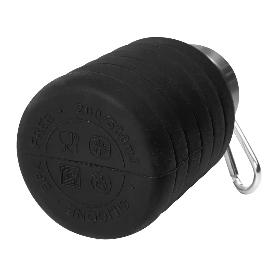 Colsip black  collapsible bottle 