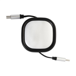 Cabsle Plus zwart  60W USB-C laderkabel 