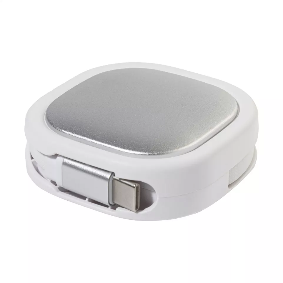 Cabsle Plus wit  60W USB-C laderkabel 