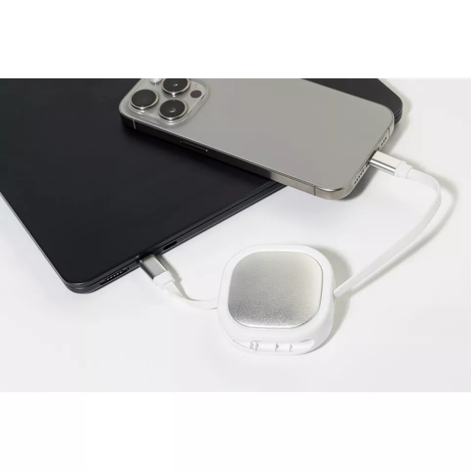 Cabsle Plus wit  60W USB-C laderkabel 