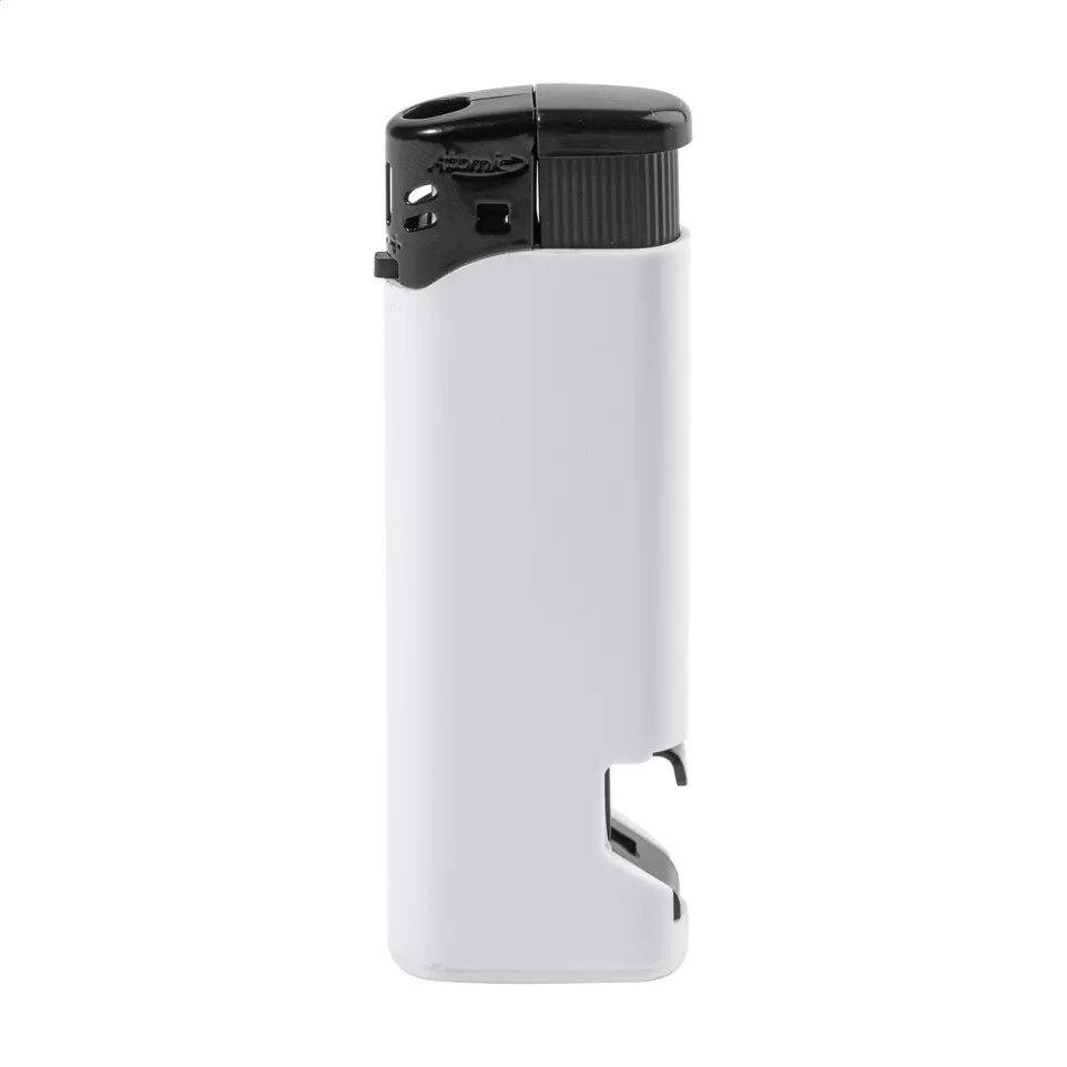 Openlight white  bottle opener lighter 