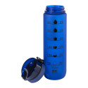 Sipcount blauw  RPET motivatie fles 