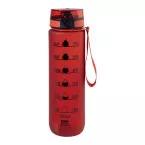 Sipcount red  RPET motivational bottle 