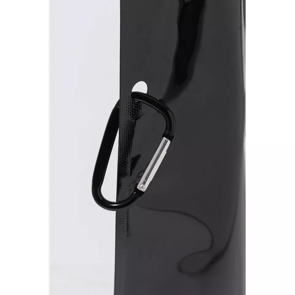 Carabol noir  Bouteille pliable en RPET 