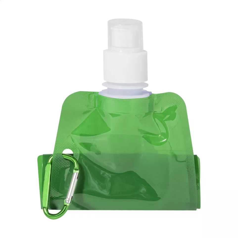 Carabol vert  Bouteille pliable en RPET 