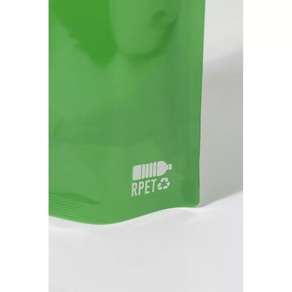 Carabol vert  Bouteille pliable en RPET 