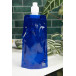 Carabol bleu  Bouteille pliable en RPET 