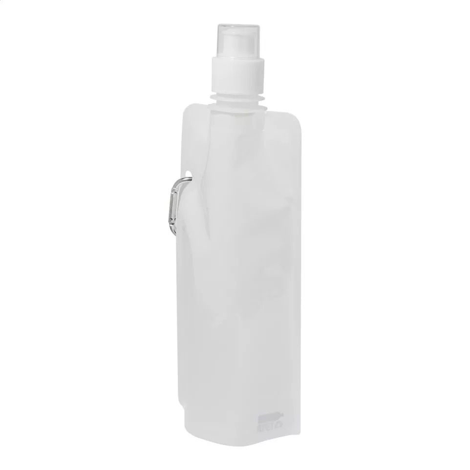 Carabol white  foldable RPET bottle 