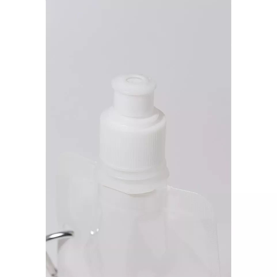 Carabol white  foldable RPET bottle 