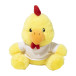 Recrow jaune  Peluche coq en RPET 