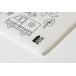 Gocolo white  RPET colouring pen case 
